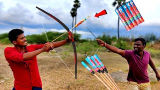 இப்படி மட்டும் பண்ணிடாதீங்க  Arrow Vs Crackers  Crackers Testing  Diwali 2022 [upl. by Amada]