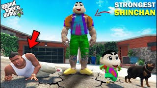 GTA 5  SINCHAN BECOME STRONGEST SINCHAN STRONGEST BECAUSE FRANKLIN MISTAKE  GTA Mods [upl. by Samella]