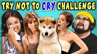 ADULTS REACT TO TRY NOT TO CRY CHALLENGE [upl. by Gail735]