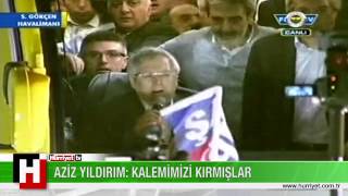 AZİZ YILDIRIMın Konuşması Hakkımızda Ferman Vermişler Kalemimizi Kırmışlar [upl. by Aniger]