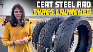 Ceat launches new Sportrad and Crossrad radial tyres  Times Drive [upl. by Northrop]