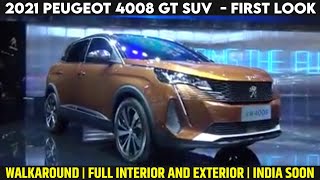 2021 Peugeot 4008 GT SUV  Walkaround  Exterior  First Look Of Peugeot 4008 Fiveseater Coupe SUV [upl. by Latoye]