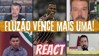 IMPRENSA REPERCUTE MAIS UMA VITÓRIA DO FLUMINENSE  REACT RESENHA [upl. by Siraval511]