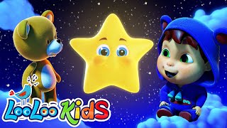 🌟Twinkle Twinkle Little Star on REPEAT 30 minutes 🌟  more Sing Along  BB Kids Songs  LooLoo Kids [upl. by Luzader]