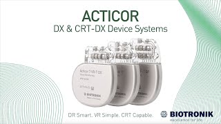 VR Smart DR Simple CRT Capable Acticor DX amp CRTDX Device Systems [upl. by Hardie]