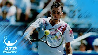 Andre Agassi vs Ivan Lendl Toronto 1992 Final Best Shots and Rallies [upl. by Macgregor]