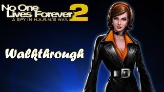 PC No One Lives Forever 2 A Spy In HARMs Way 2002 Walkthrough [upl. by Yrol206]