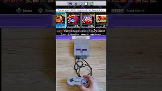 SNES Classic Edition  Unboxing AND Gameplay short nintendo snes retro videogames classicgames [upl. by Oxford]