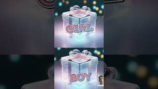 Choose your gifts boys vs girls giftseries gift duet giftbox giftee giftme ak crazy yt [upl. by Aerdnuahs]