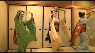 Traditional Japanese Dance by Maiko quotKyounoShikiquotthat means four season of Kyotoquot [upl. by Nerad138]