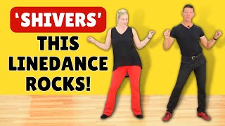 An Awesome Easy Line Dance for Beginners 👉 Shivers Teach [upl. by Ahtnammas]