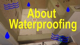 Things to know about waterproofing Laticrete Hydro Ban Board shower [upl. by Jennica137]