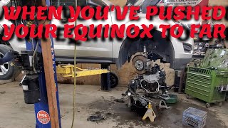 BRINGING AN EQUINOX BACK FROM THE DEAD TIMING CHAIN REPLACEMENT AND PITFALLS OF THE 24 ECOTEC [upl. by Tnomad]