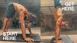 How to Handstand the RIGHT WAY Beginner Full Routine [upl. by Dougal]