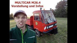 Multicar M264 Vorstellung unseres Multicar  Infos rund ums Fahrzeug [upl. by Elatnahc]