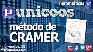 Sistema de ecuaciones  Metodo de CRAMER BACHILLERATO SCD determinante matriz [upl. by Pietje]