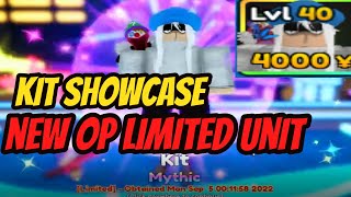 Kit Showcase  New limited time unit is insane   Anime Adventures [upl. by Enahc427]