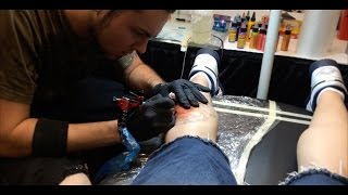 ASMR Ear to Ear Whisper Tattoo Session Warrior Toad Part 1 [upl. by Ringe]