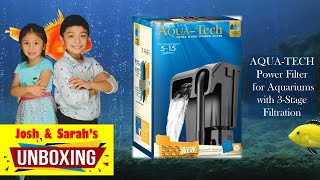 AQUATECH Ultra Quiet Power Filter 515 Gallons ║JoshampSarah Unboxing [upl. by Eissirhc]