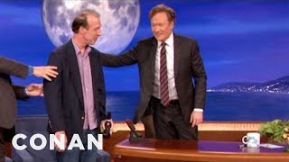 Conan Thanks Writer Brian McCann On His Last Day  CONAN on TBS [upl. by Yromem124]