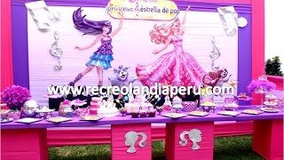 Show Barbie la princesa y La Estrella del Pop  Recreolandia  Lima Perú [upl. by Lara]