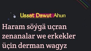 Haram söýgä uçran zenana we erkek üçin derman wagyz  Dawut Ahun❤️ [upl. by Virgil]