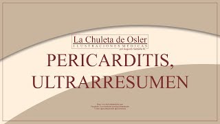 Pericarditis Ultrarresumen [upl. by Ahsiak]