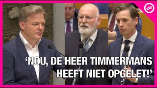 Pieter Omtzigt is KLAAR met het gezuig van Timmermans en Dassen en zet ze in de hoek OPLETTEN [upl. by Gloriana620]