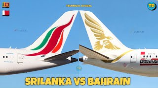 Srilankan Airlines Vs Gulf Air Comparison 2024 🇱🇰 Vs 🇧🇭 [upl. by Arimay158]