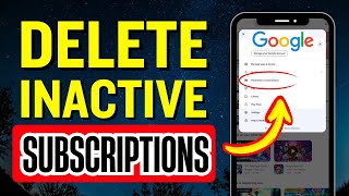 How to Delete Disable Inactive Subscriptions on Google Account [upl. by Adnilrev]