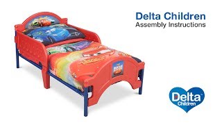 Delta Children Toddler Bed Assembly Video [upl. by Zeitler]