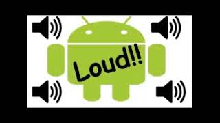 loud android sound [upl. by Lemrahs]