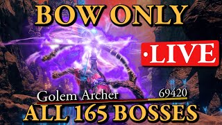 BOW ONLY ALL BOSSES RUN STARTS NOW [upl. by Lyrem177]