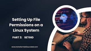 How to use SetGID for File Permissions on Linux Systems [upl. by Ynaffad]