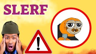 SLERF Prediction 13APR SLERF Coin Price News Today  Crypto Technical Analysis Update Price Now [upl. by Eninnaej]