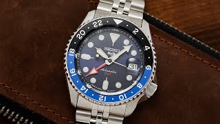 The New Leader In Affordable GMT Watches  Seiko 5 Sports GMT SSK001 SSK003 amp SSK005 [upl. by Einneb]