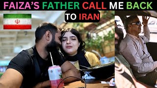 Faizas Father Call Me Back To Iran Because Of Relation With Faiza internationalcouple love vlog [upl. by Denna]