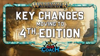 Key 4th Edition Changes  AoS 4e [upl. by Llerdnam]