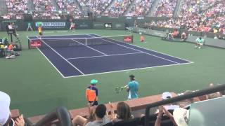 Nadal Vs Zverev  BNP Paribas Open 2016  Best Point and Time Violation for Zverev [upl. by Theodor]