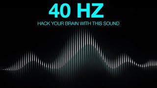 Pure 40 HZ Binaural Beats The Frequency for FOCUS MEMORY and CONCENTRATION [upl. by Enilesoj]