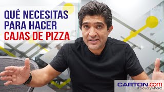 QUÉ MÁQUINA NECESITAS PARA HACER CAJAS DE PIZZA [upl. by Liponis]