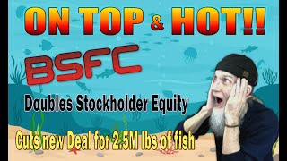 BSFC Blue Star Foods New Deal Doubles Stockholder Equity Break Out Chart🧙‍♂️Zidar On Top amp Hot🔥 [upl. by Virginia]