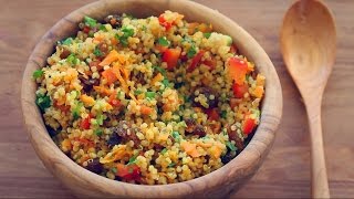 BEST QUINOA SALAD RECIPE EVER Colourful mint  turmeric salad [upl. by Kuth]