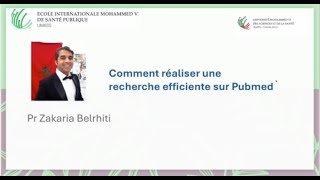 Comment réaliser une recherche efficiente sur Pubmed [upl. by Chipman]