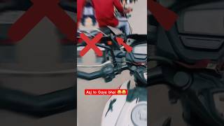 Bike crash ho gai bhai rider motovlogwithgoprohero10 kawasakininjah2rtopspeed bikeparts [upl. by Laohcin]