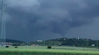 08062011  Tornado  Korneuburg Area Lower Austria [upl. by Bevvy108]