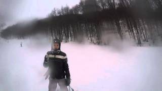 Sestola sci Cimone 2016 GoPro hero 4 [upl. by Narruc]