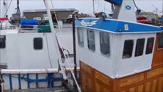 A Look Around Burghead Harbour  Scottish Tours [upl. by Ellehsyt]