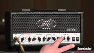 Peavey 6505 Mini Head Guitar Amplifier Demo by Sweetwater Sound [upl. by Brockwell]