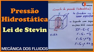 Pressão hidrostática  Mecânica dos Fluidos [upl. by Bonine]